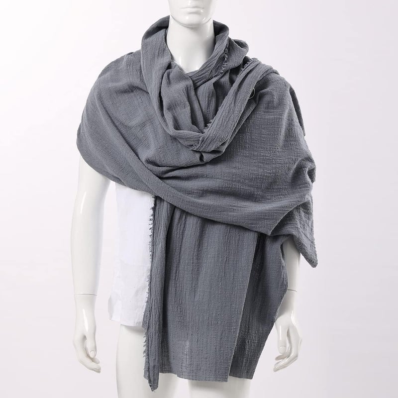 GRACEART Post Apocalyptic Shawl Scarf Shaman Cowl Medieval Costume Sash - Image 3
